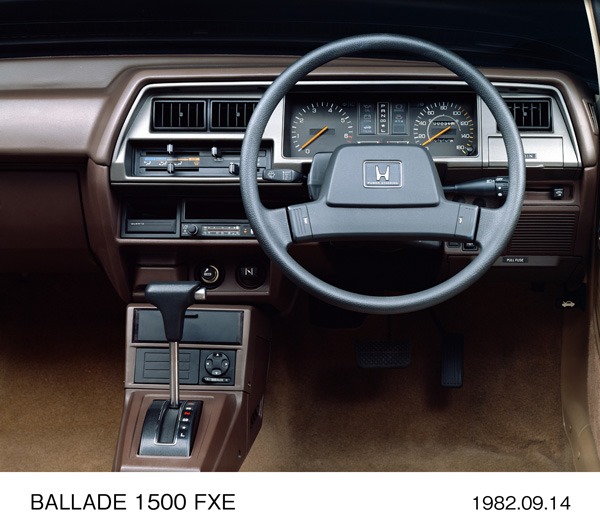 バラード 1500 FXE インパネ
