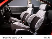 バラードスポーツCR-X CR-X 1.5i フロントシート