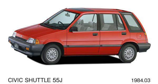 シビックシャトル5ドア 55J フロント8:2