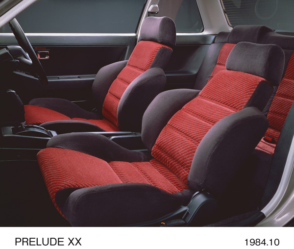 プレリュード XX フロントシート