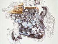 2.0L DOHC 16バルブ + PGM-FI エンジン エンジン構造説明イラスト