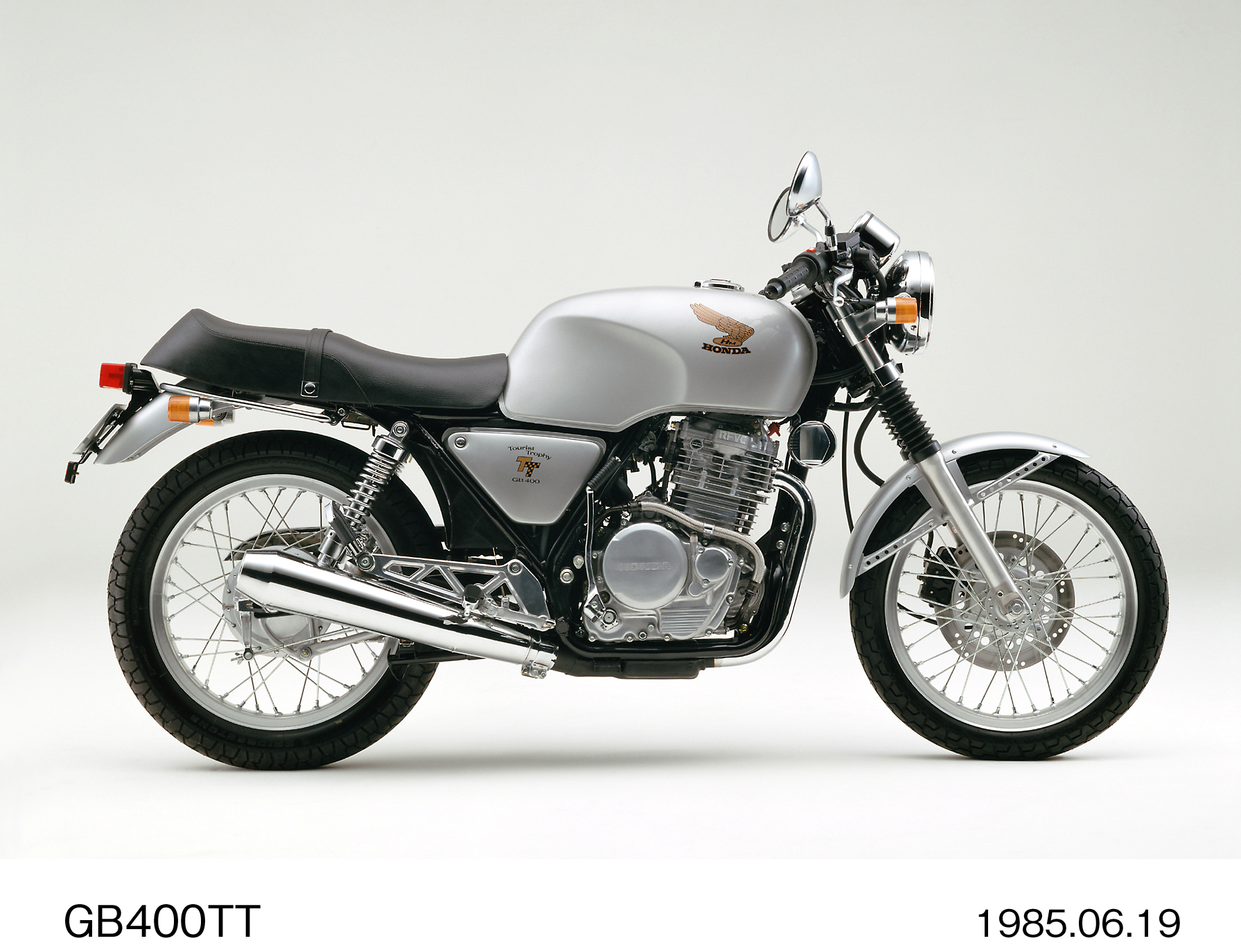 伝統的なスタイルのロードスポーツバイク「ホンダ・GB500／400 