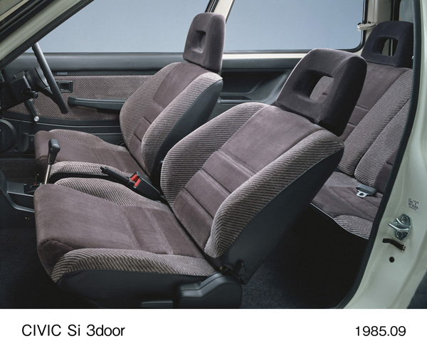 シビック Si 3ドア フロントシート