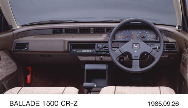 バラード 1500 CR-Z インパネ