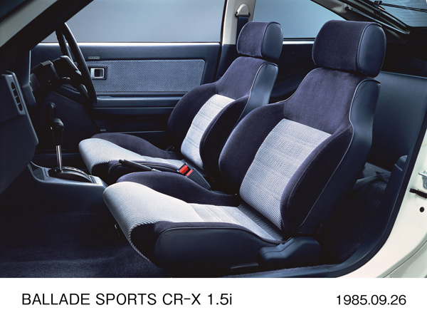 バラードスポーツ CR-X 1.5i フロントシート