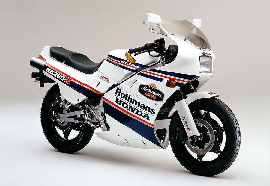 ロードスポーツバイク「ホンダ・NS250R」の特別仕様車('85チャンピオン・カラー仕様)を限定販売 | Honda 企業情報サイト