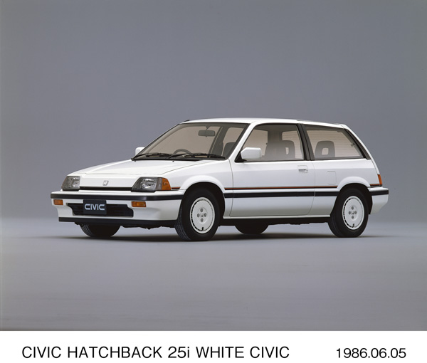 シビック 3ドア・ハッチバック 25i ホワイトシビック フロント8:2