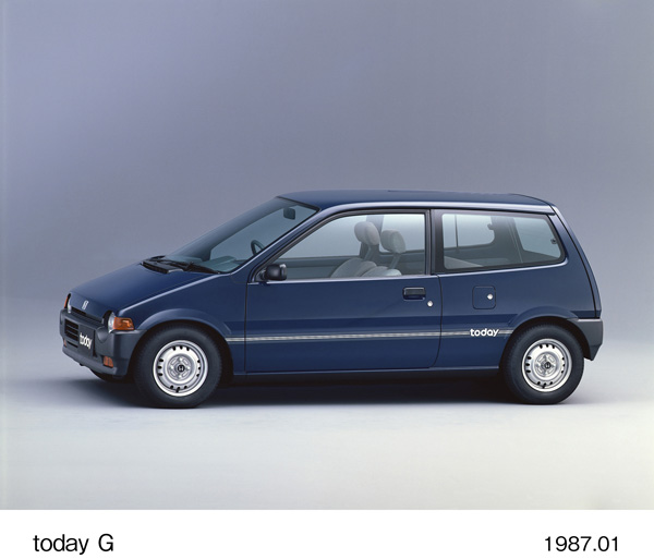 トゥデイ G (ハーバーブルー・メタリック) フロント8:2