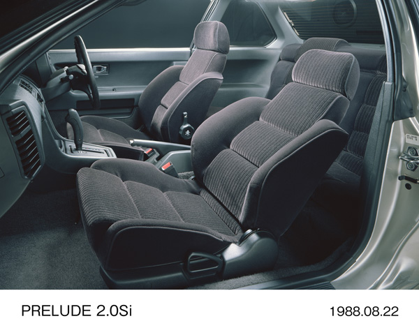 プレリュード 2.0Si フロントシート