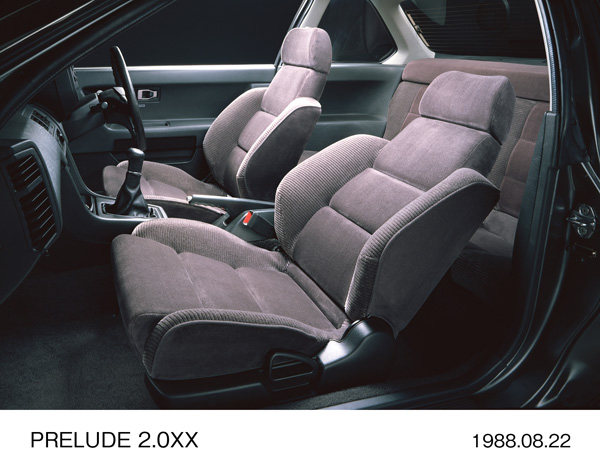 プレリュード 2.0XX フロントシート