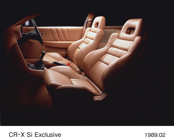 CR-X Si エクスクルーシブ フロントシート