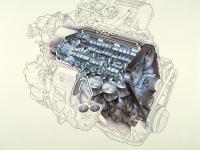 1.6L DOHC VTEC + PGM-FI エンジン 構造説明イラスト