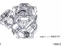 共鳴チャンバー断面図 (閉)