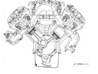 90度V6気筒エンジン