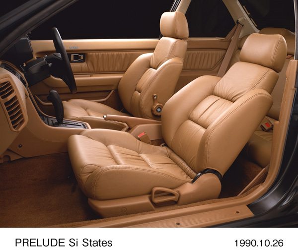 プレリュード Si ステイツ フロントシート