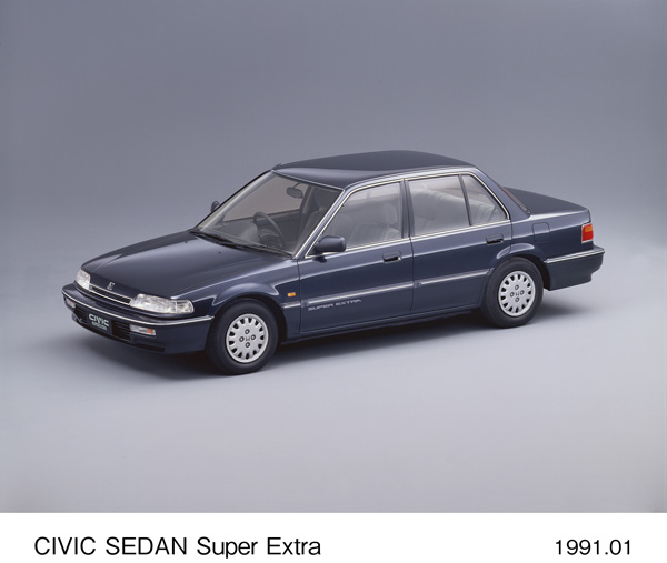 シビック 4ドア・セダン スーパーエクストラ フロント7:3