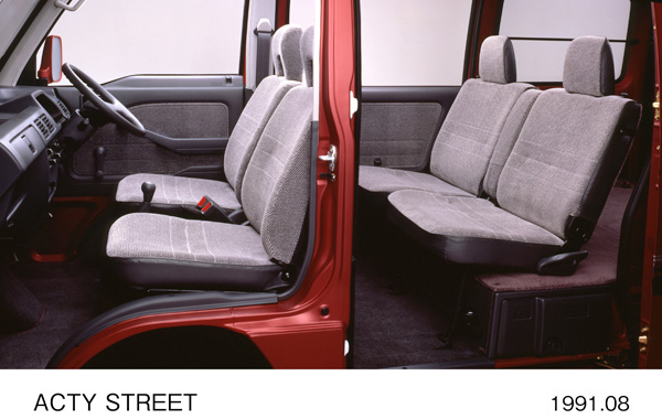 ACTY STREET EX 4WD 5MT シート