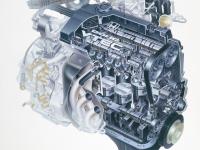 DOHC VTEC + PGM-FIエンジン透視図