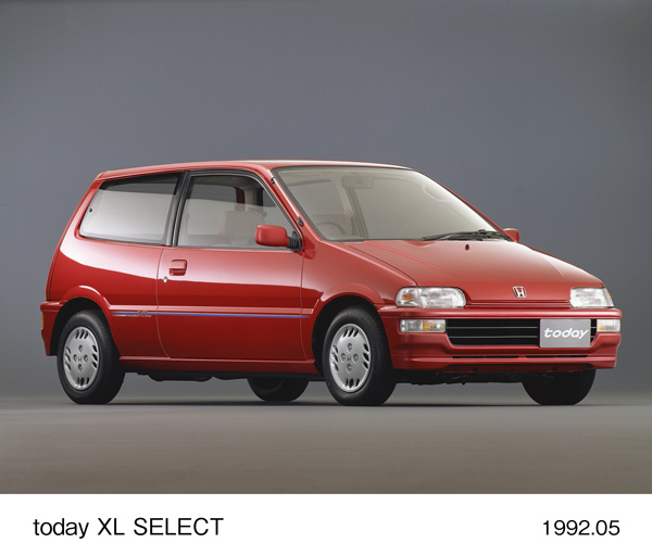 トゥデイ XL セレクト (トリノレッド・パール) フロント7:3