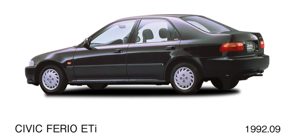 シビックフェリオ ETi (ファントムグレー・パール)リア8:2