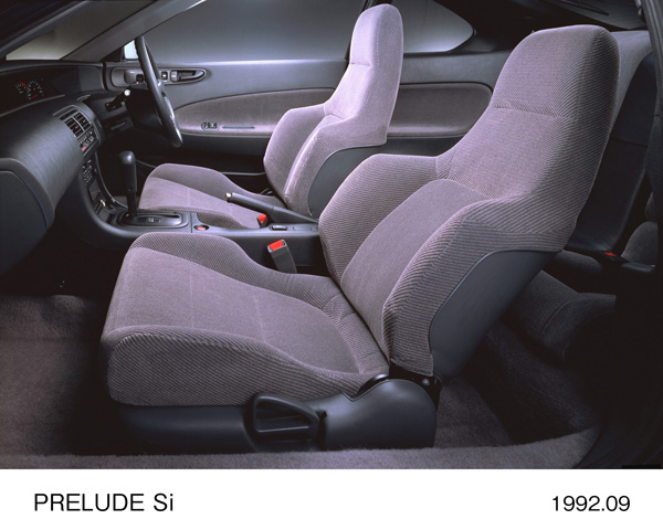 プレリュード Si フロントシート