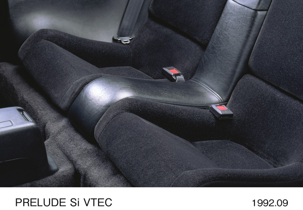 プレリュード Si VTEC リアシート