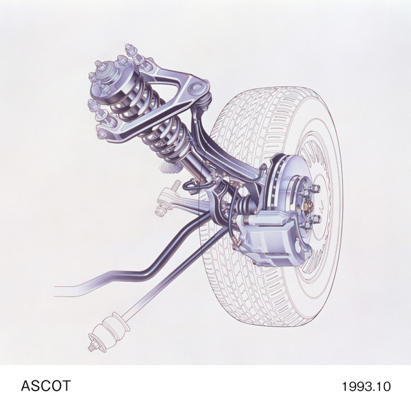 ASCOT フロントサスペンション