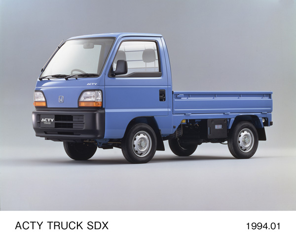 アクティ・トラック SDX (ベイブルー) フロント7:3