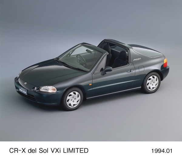 CR-X デルソル VXi リミテッド (ローザンヌグリーン・パール) フロント8:2