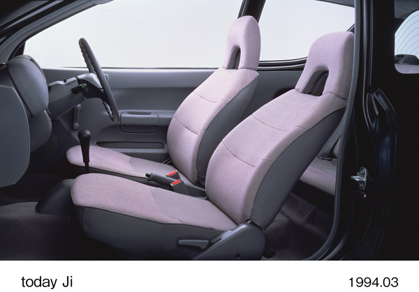 トゥデイ Ji フロントシート