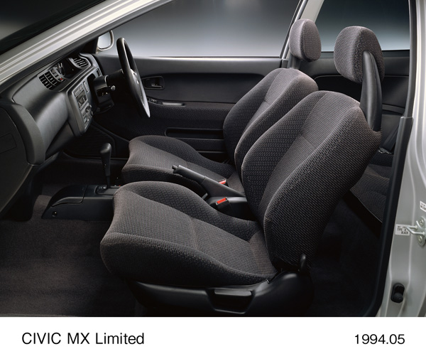 シビック MX リミテッド フロントシート