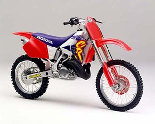 モトクロス競技専用車 「ホンダCR250R/125R/80R」の'95年型モデルを発売 | Honda 企業情報サイト