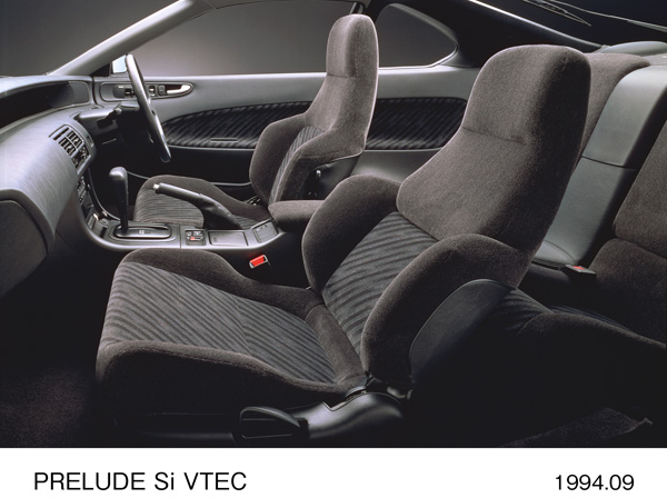 プレリュード Si VTEC フロントシート