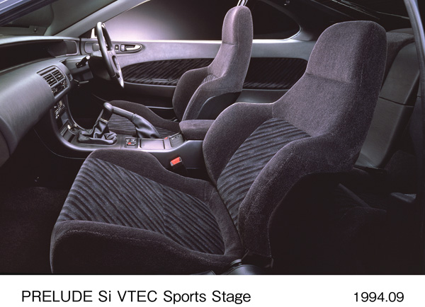 プレリュード Si VTEC スポーツステージ フロントシート
