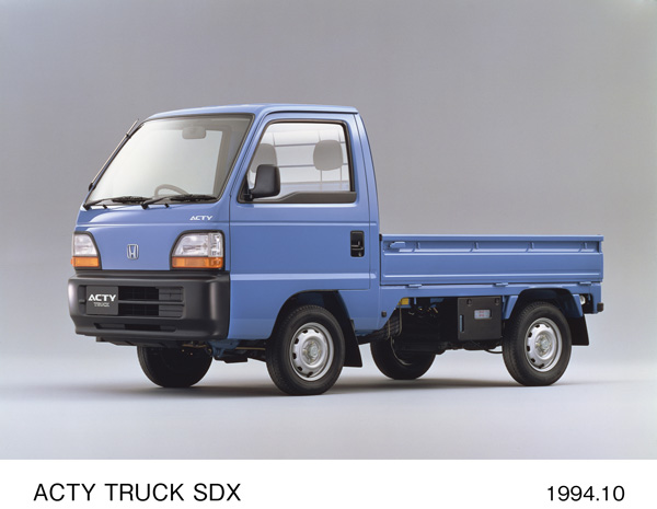 アクティ・トラック SDX (ベイブルー) フロント7:3