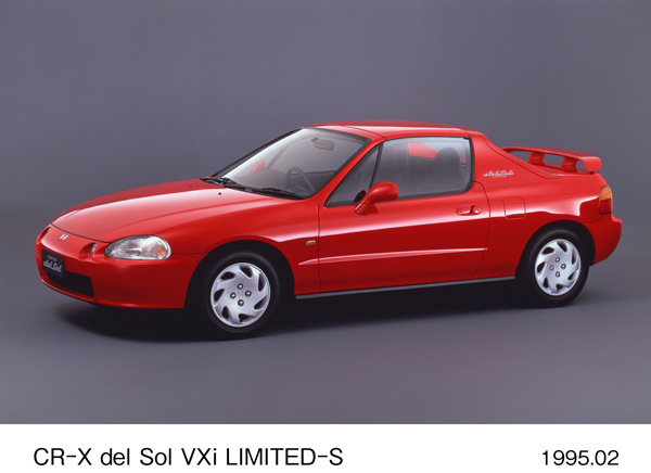 CR-X デルソル VXi リミテッド-S (ミラノレッド) フロント8:2