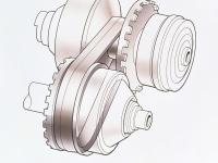 ホンダマルチマチック 機構説明イラスト (ロー)