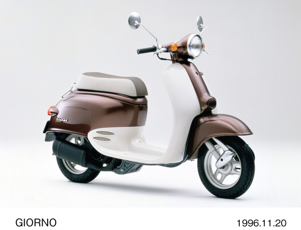 おしゃれなメットインスクーター「ホンダ ジョルノ」「ホンダ ジョルノ