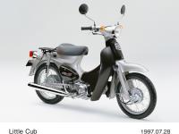 1997年 ホンダ リトルカブ １億台の記念車として熊本製作所 でラインオフされる

