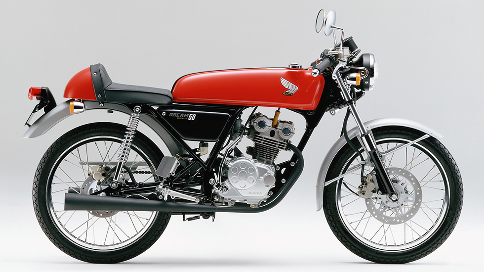 60年代のファクトリーマシーンのカラーリングを再現した「ホンダ ドリーム50 スペシャルエディション」を限定発売 | Honda 企業情報サイト