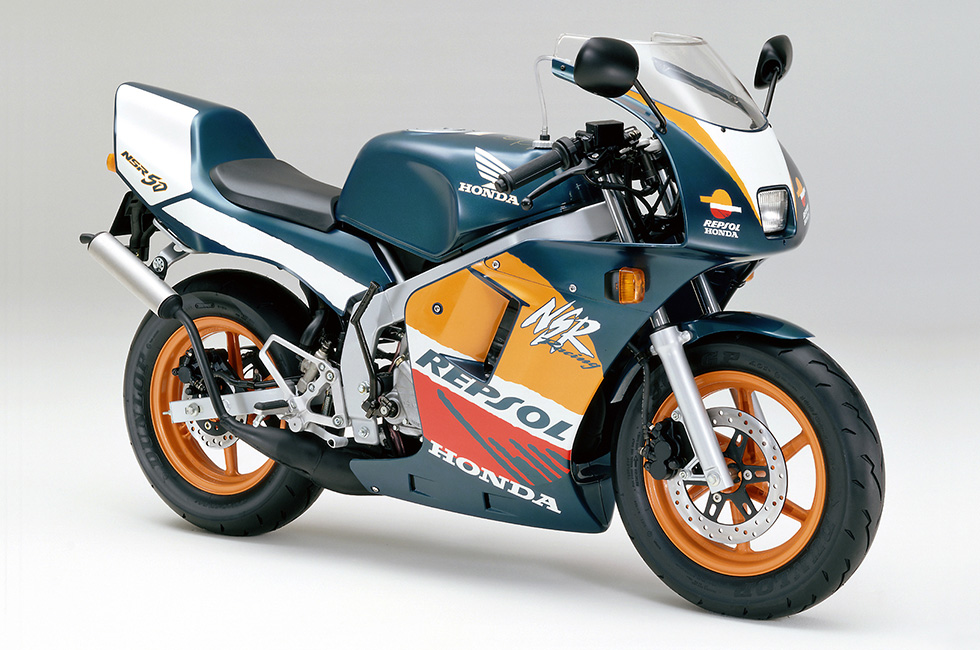 本格装備のミニ・スポーツバイク「NSR50/80」にワールド 