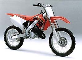 ００年式　CR125R モトクロス競技専用車「ホンダ CRシリーズ」の2000年型モデルを発売