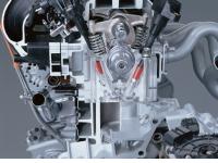 i-DSIエンジン 燃焼室レイアウト