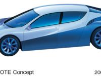 DUALNOTE (Concept vehicle) Styling (side) 