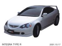 INTEGRA TYPE R Styling (front)