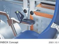 UNIBOX (Concept vehicle) Joystick steering