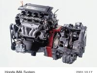Honda Technology Honda IMA System cutaway model