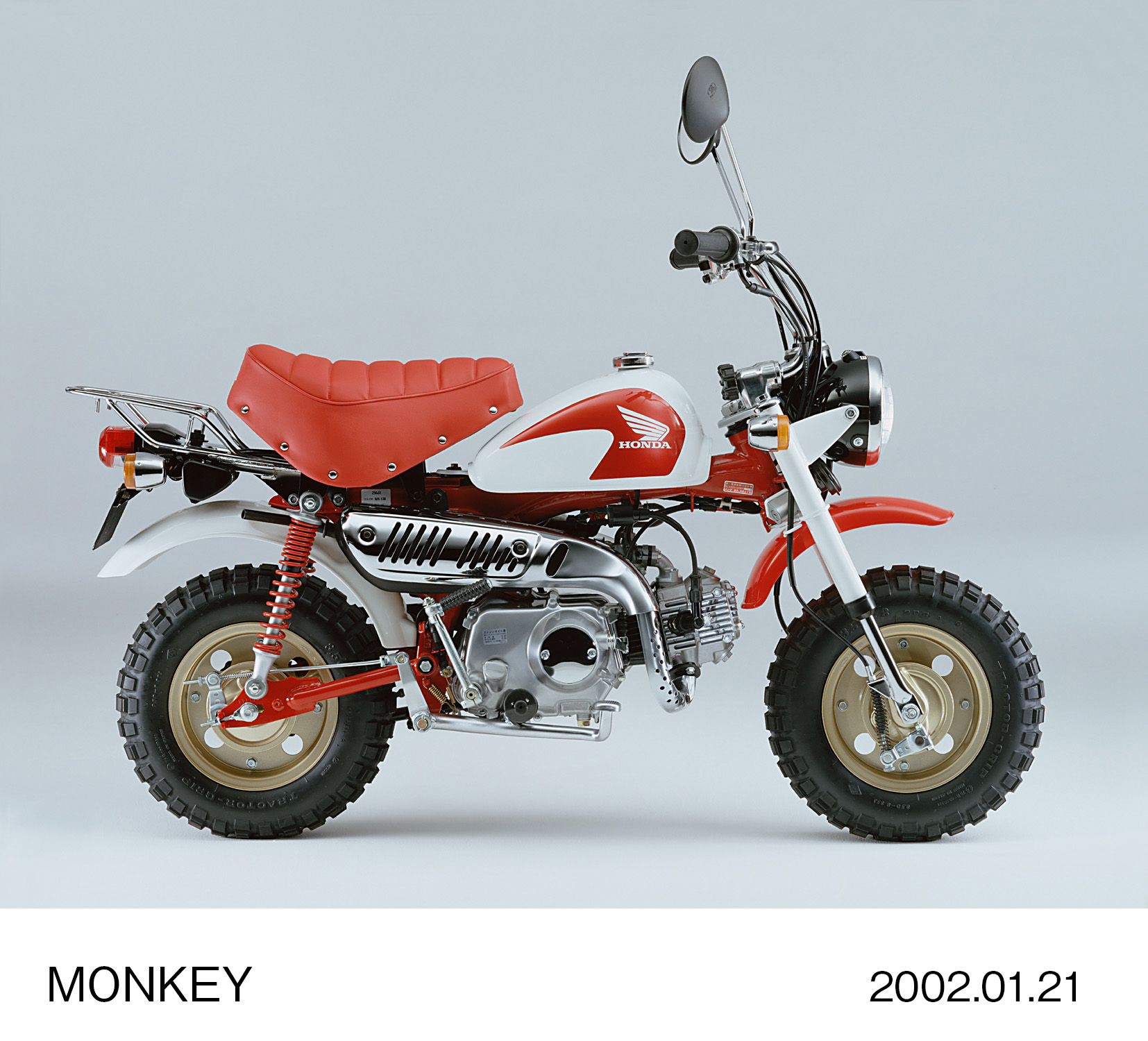 50ccのレジャーバイク「モンキー」にスペシャルカラーを追加し限定発売 