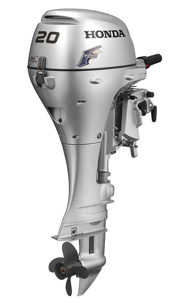 船外機 4ストローク船外機「BF20」プロトタイプを東京国際ボートショーにて