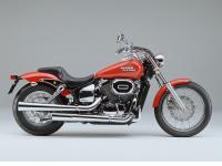 Honda シャドウスラッシャー<400>・(ファイティングレッド・真横)